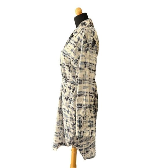 BANANA REPUBLIC NEW WITH TAGS SATIN MINI SHIRT DRESS MSRP$100 medium - Picture 5 of 8